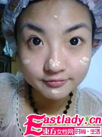 网络丑女变美女的化妆过程