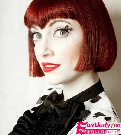 剪纸式假睫毛 艺术美妆