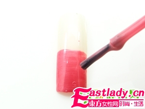 公主彩甲美甲步骤