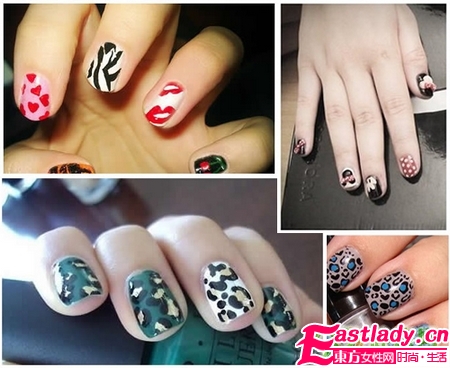 最炫酷的美甲彩绘