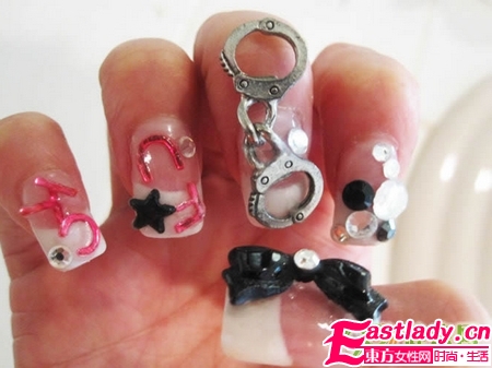 美甲创意 各式各样的指甲贴