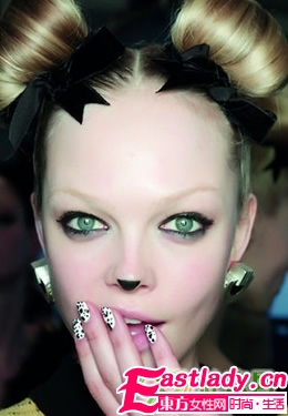 野性的动物妆容 不一样的你