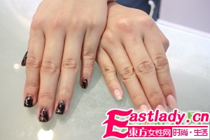 时尚爆裂美甲正流行 美甲步骤