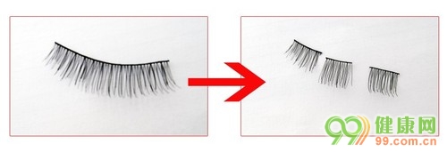 图文演示浓密假睫毛怎么带