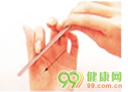 修指甲图解
