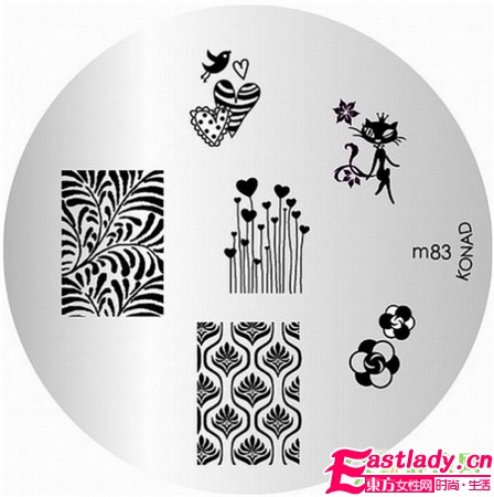 香奈儿品牌灵感的美甲图