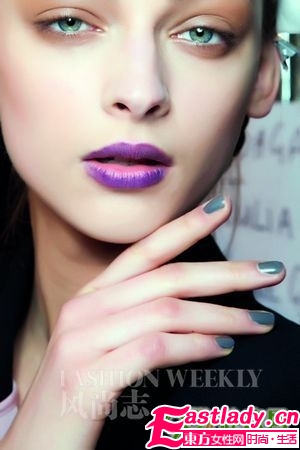 2011秋冬唇妆潮流 果色唇