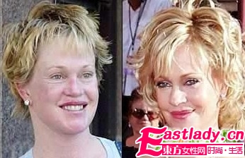 国际女星化妆前后判若两人