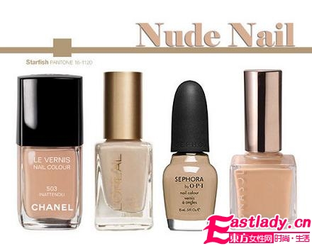 2012年最流行的指甲油颜色