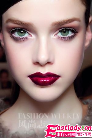 2011秋冬唇妆潮流 果色唇