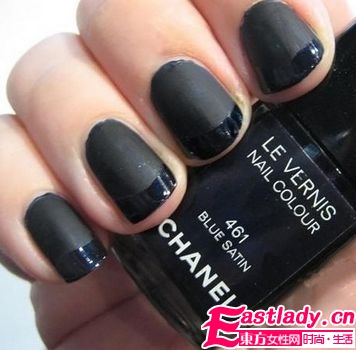 初秋优雅美甲 干净利落又不落俗套