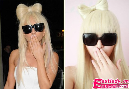 学LadyGaga打造终极大眼妆