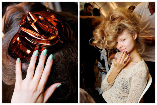 2011秋冬高级定制秀场美甲集合