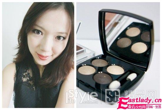 彩妆达人如何利用色诱彩盘画出靓丽眼妆