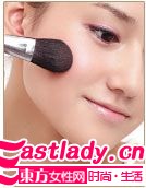 光泽度UP 8步妆出少女般粉嫩感