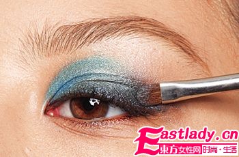 冰蓝圣 妆 化身派对冷艳Queen