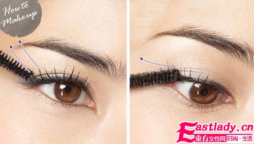 刷睫毛玩心机 7步小眼变大眼