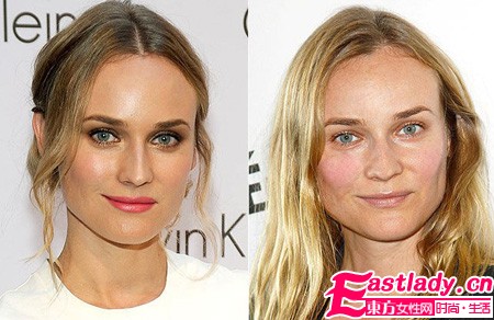 揭秘明星魔法化妆 谁是天生丽质