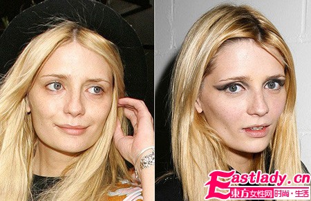 揭秘明星魔法化妆 谁是天生丽质