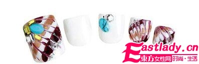 异域风情PK海蓝风 7款跳跃风情美甲