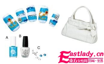 搭配季来临 当动人美甲遭遇手袋