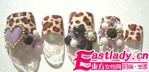 魅惑Queen 时尚豹纹闪烁[指]尖