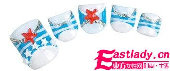 异域风情PK海蓝风 7款跳跃风情美甲