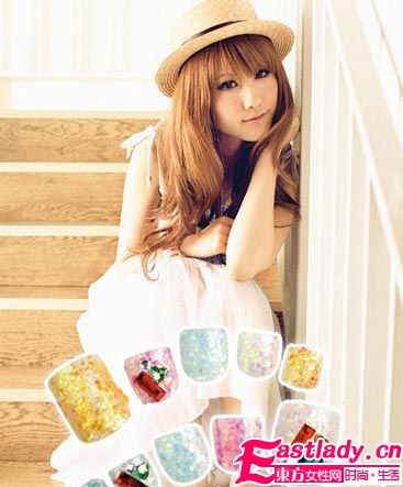 动人足部美甲 将美丽武装到脚尖