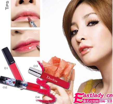  唇 涎欲滴 冬季打造水果嫩唇