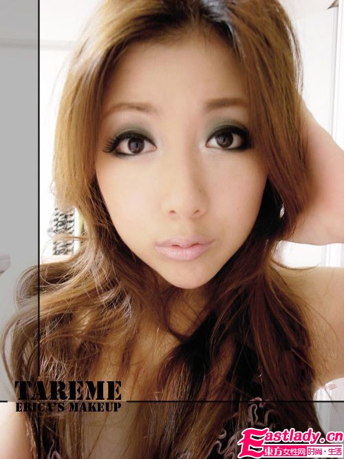 麻豆示范 冬季日杂最IN无辜眼妆