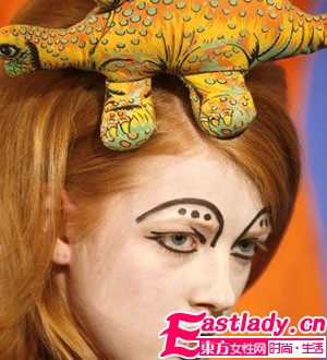 2010秋冬彩妆 个性破格视觉系