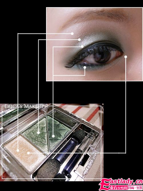 麻豆示范 冬季日杂最IN无辜眼妆