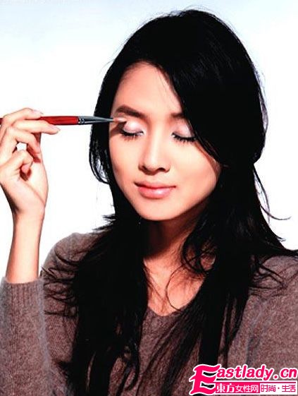 寒冬 妆 做牛奶巧克力丝滑感