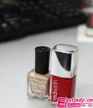 半月形美甲DIY 简约混搭大牌范