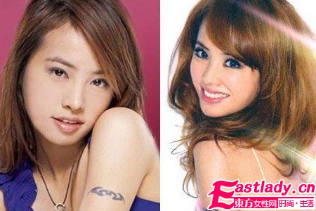 赵薇范冰冰 淡妆惨变路人甲(组图)