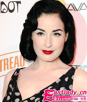 慵懒魅力 明星示范万圣节彩妆灵感(组图)