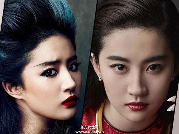 刘亦菲被爆整容 被黑还是整容有图有真相