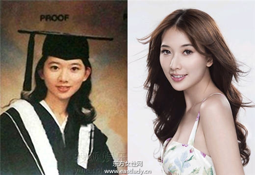 女星毕业照对比 有没有整容一看便知