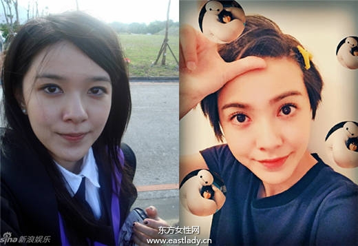 女星毕业照对比 有没有整容一看便知