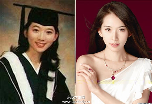 女星毕业照对比 有没有整容一看便知