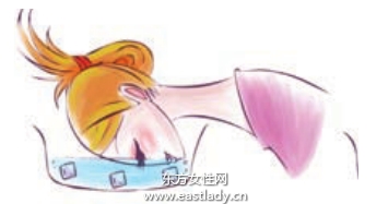 冰水洗脸紧实肌肤