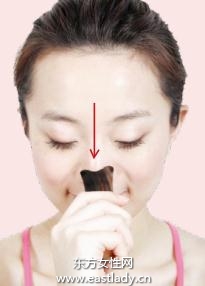 鼻部按摩保健 消除黑头治疗酒渣鼻