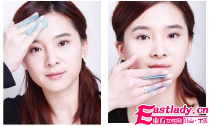 使用吸油纸测试皮肤属性