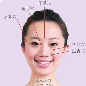熟知20个美容穴位 不用化妆品也美容
