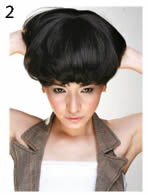 BOB头的假发怎么戴好看