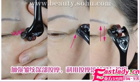 60老太按摩去皱纹 效果惊人