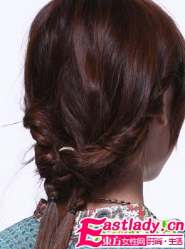 DIY麻花辫盘发 打造异域女人风情