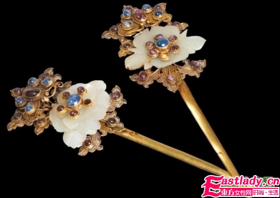 古代惊艳绝伦的头饰