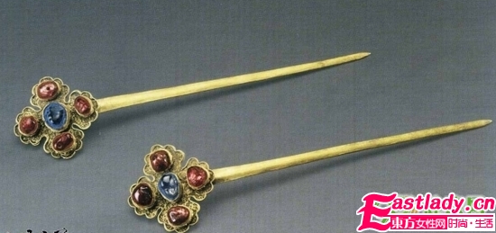 古代惊艳绝伦的头饰