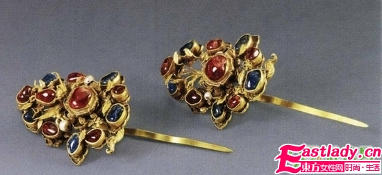 古代惊艳绝伦的头饰